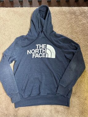 The North Face Hoodie Blue Pullover Hooded Sweatshirt